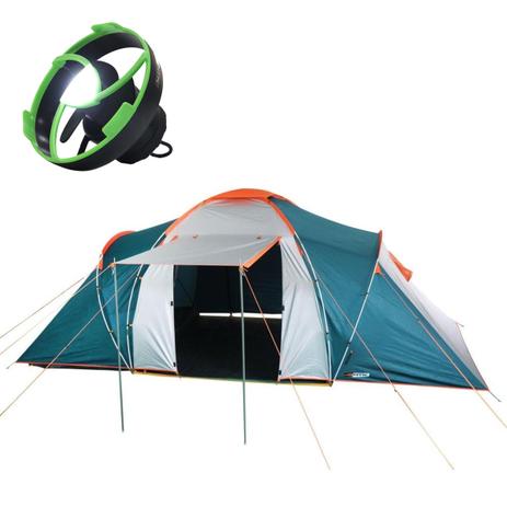 Barraca até 6P com Toldo Explorer + Mini Ventilador para Barraca Nautika Menor preço em Barraca até 6P com Toldo Explorer + Mini Ventilador para Barraca Nautika