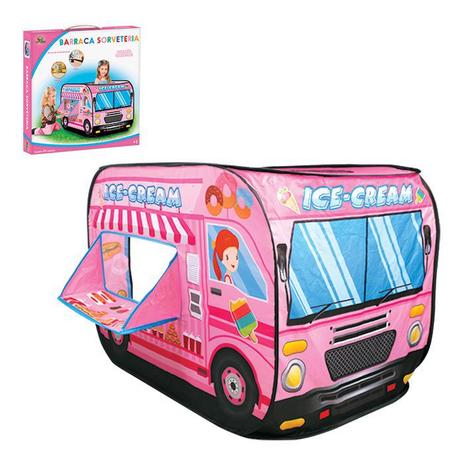 Menor preço em Barraca Barraquinha Infantil Carrinho de Sorveteria Meninas - Art brink