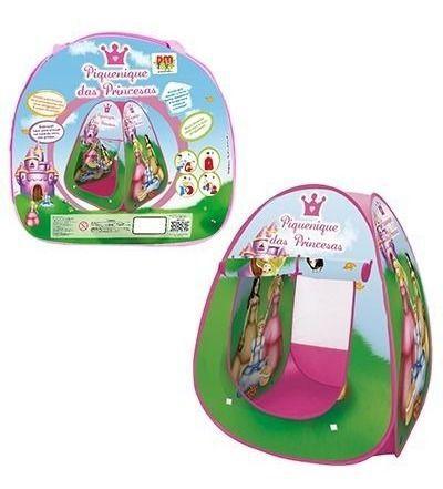 Barraca Barraquinha Infantil Piquenique Das Princesas - Dm Toys é ruim? Barraca Barraquinha Infantil Piquenique Das Princesas - Dm Toys é boa?