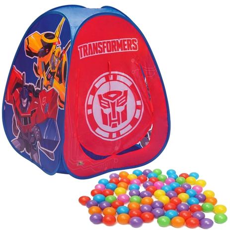 barraca com 100 bolinhas infantil dobravel menino transformers toca cabana casinha - Zippy Menor preço em barraca com 100 bolinhas infantil dobravel menino transformers toca cabana casinha - Zippy