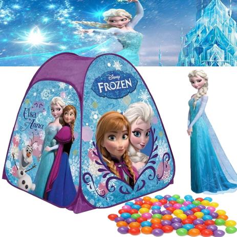 barraca com bolinhas frozen infantil dobravel menina 92x72 toca cabana casinha - Zippy Menor preço em barraca com bolinhas frozen infantil dobravel menina 92x72 toca cabana casinha - Zippy