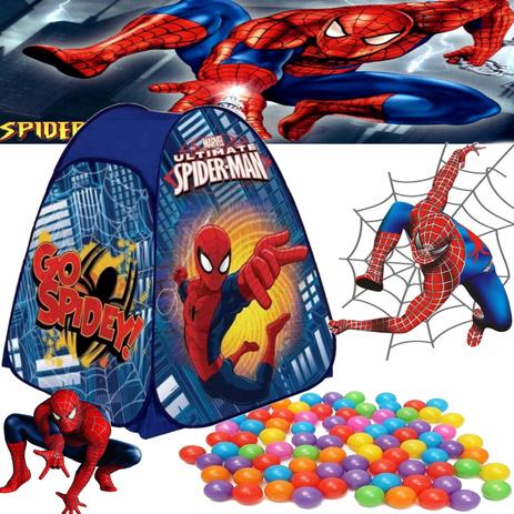 barraca com bolinhas homem aranha azul 92x72 infantil dobravel menino toca cabana - Zippy Menor preço em barraca com bolinhas homem aranha azul 92x72 infantil dobravel menino toca cabana - Zippy