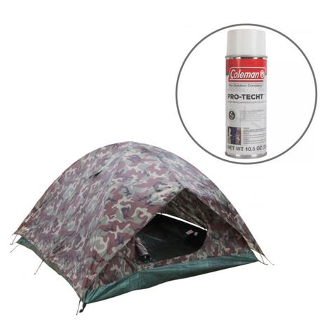Barraca de Camping Camuflada Amazon 4 Pessoas Nautika + Impermeabilizante para Barraca Coleman Menor preço em Barraca de Camping Camuflada Amazon 4 Pessoas Nautika + Impermeabilizante para Barraca Coleman