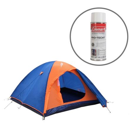 Barraca de Camping Falcon 2 Pessoas Nautika + Impermeabilizante de Tecido para Barraca Coleman é boa?