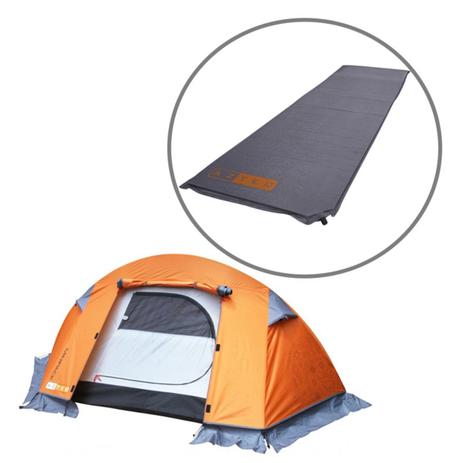 Barraca de Camping Mini Pack 1 Pessoa Azteq + Isolante Térmico Colchão Auto Inflável Ruby - Camelbak Menor preço em Barraca de Camping Mini Pack 1 Pessoa Azteq + Isolante Térmico Colchão Auto Inflável Ruby - Camelbak