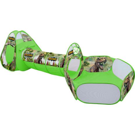 Barraca Infantil 3 Em 1 Com Túnel Grande Menino Dobrável - DM Toys Menor preço em Barraca Infantil 3 Em 1 Com Túnel Grande Menino Dobrável - DM Toys