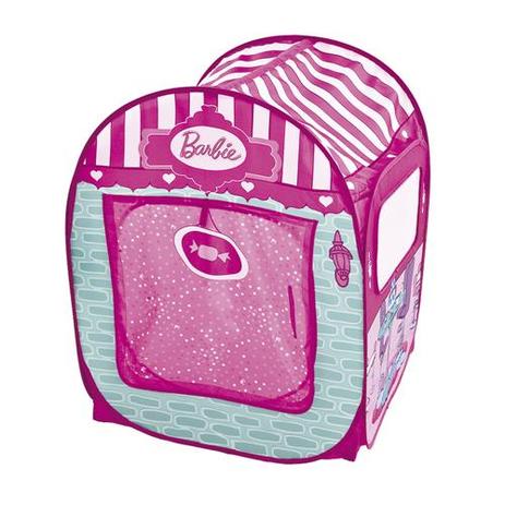 Barraca Infantil com 50 Bolinhas Doceria Fabulosa Barbie FUN 7786-1 Menor preço em Barraca Infantil com 50 Bolinhas Doceria Fabulosa Barbie FUN 7786-1