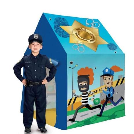 Barraca Infantil da Polícia - Bang Toys Menor preço em Barraca Infantil da Polícia - Bang Toys