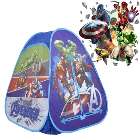 barraca infantil dobravel menino avengers herois 92x72 toca cabana - Zippy é boa?