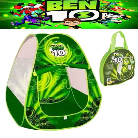 barraca infantil dobravel menino ben 10 verde 89x70 toca cabana - Zippy é boa?