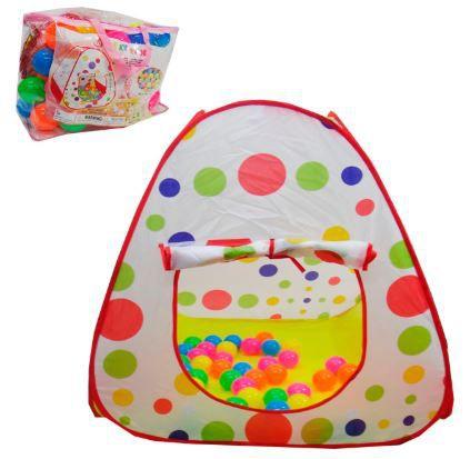 Barraca Infantil Iglu Toca c/ 50 Bolinhas 90x90x90 - 136465 - Attic Menor preço em Barraca Infantil Iglu Toca c/ 50 Bolinhas 90x90x90 - 136465 - Attic