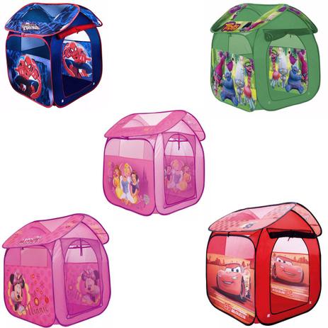 Barraca Portátil Cabana Tenda Infantil Disney - Zippytoys Menor preço em Barraca Portátil Cabana Tenda Infantil Disney - Zippytoys