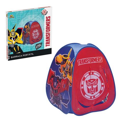 Barraca Portatil Infantil Transformers - Art brink Menor preço em Barraca Portatil Infantil Transformers - Art brink