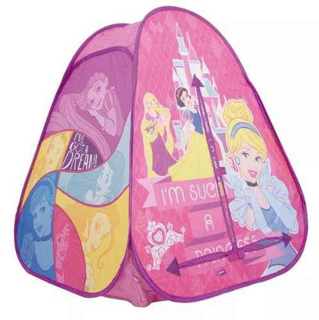 Barraca Princesas Disney Toca Portátil Iglu Rosa - 4638 - Zippy Toys Menor preço em Barraca Princesas Disney Toca Portátil Iglu Rosa - 4638 - Zippy Toys