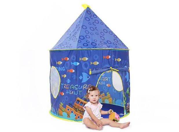 Barraca tenda castelo fundo do mar com janela - mc18261 - Mega compras é boa?