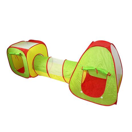 Barraca toca 3 in 1com tunel com 50 bolinhas coloridas - mc18251 unica - Mega compras é ruim? Barraca toca 3 in 1com tunel com 50 bolinhas coloridas - mc18251 unica - Mega compras é boa?
