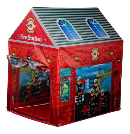 Barraca Toca Infantil Tenda Casa Portátil Casinha Bombeiro - Importway Menor preço em Barraca Toca Infantil Tenda Casa Portátil Casinha Bombeiro - Importway