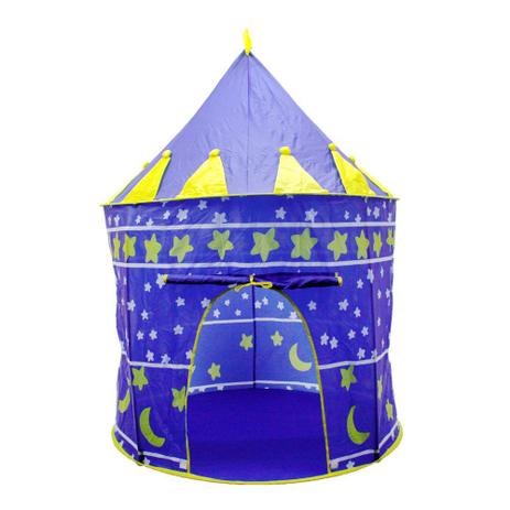 Barraca toca tenda castelo infantil estrela azul - mc18257 unica - Mega compras Menor preço em Barraca toca tenda castelo infantil estrela azul - mc18257 unica - Mega compras