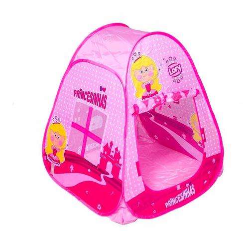 Barraquinha Infantil Estampa Princesinhas Rosa - Unik Menor preço em Barraquinha Infantil Estampa Princesinhas Rosa - Unik