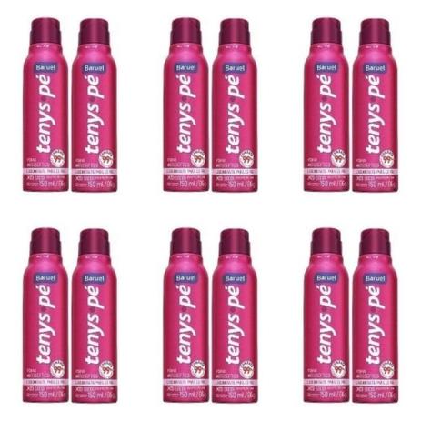 Baruel Tenys Pé Woman Jato Seco 2x86g (Kit C/06) Menor preço em Baruel Tenys Pé Woman Jato Seco 2x86g (Kit C/06)