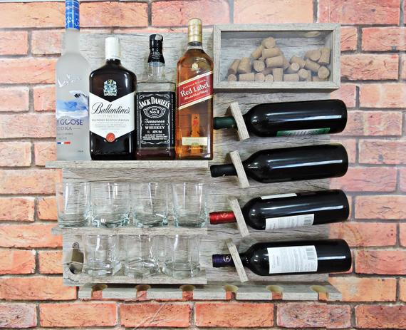Barzinho Adega Para Sala Aparador De Parede Vinhos Bebidas Madeira MDF 66x64cm Vintage - Soul fins Menor preço em Barzinho Adega Para Sala Aparador De Parede Vinhos Bebidas Madeira MDF 66x64cm Vintage - Soul fins