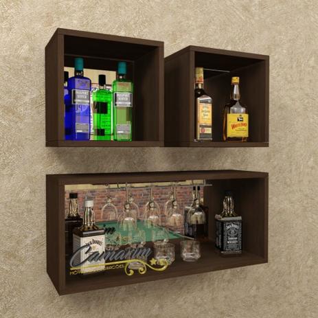 Barzinho Conjunto de Nichos com Fundo Espelhado E Porta Taça Bar25 - Camarim móveis Menor preço em Barzinho Conjunto de Nichos com Fundo Espelhado E Porta Taça Bar25 - Camarim móveis