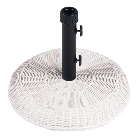 Base 16 Kg Para Ombrelone Resina Branco - Bel fix Menor preço em Base 16 Kg Para Ombrelone Resina Branco - Bel fix