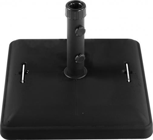 Base 37 Kg Para Guarda-Sol Quadrada Com Rodas - Preto - Bel fix Menor preço em Base 37 Kg Para Guarda-Sol Quadrada Com Rodas - Preto - Bel fix