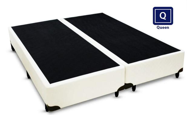 Base box bi partido Queen branca 158x198x28 - A colchoes é boa?