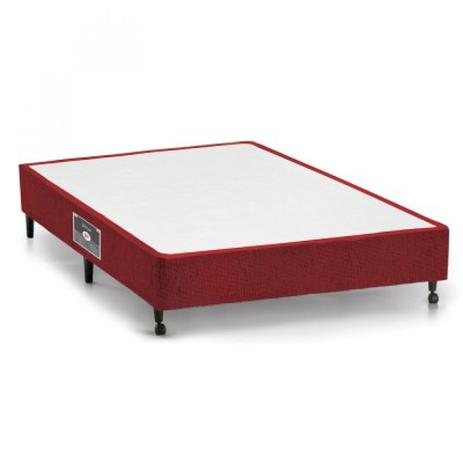 Base Box Casal 36cmx128cmx188cm SI Lux Castor Vermelho - Colchões castor Menor preço em Base Box Casal 36cmx128cmx188cm SI Lux Castor Vermelho - Colchões castor