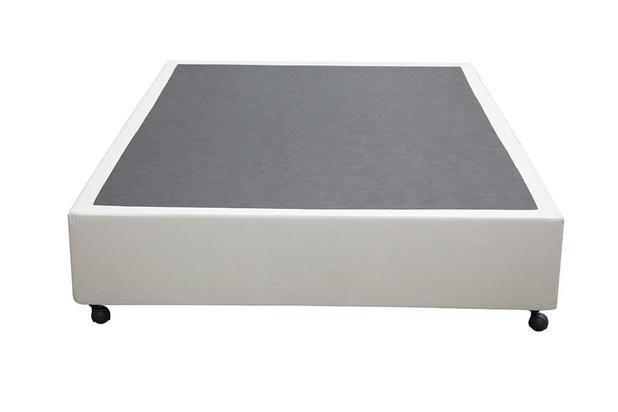 Base Box Casal - Tecido Sintético Bege 40x138x188 - Bello Box Menor preço em Base Box Casal - Tecido Sintético Bege 40x138x188 - Bello Box