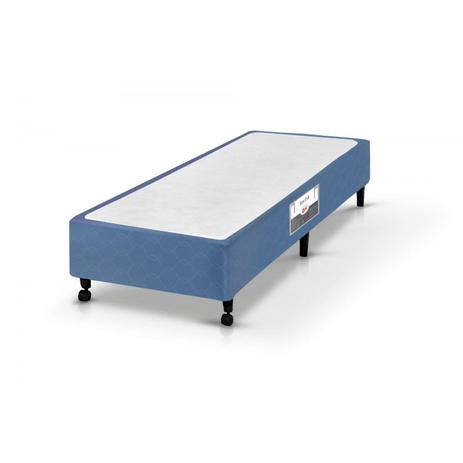 Base Box Solteiro 36cmx69cmx188cm SI Poli Castor Azul - Colchões castor Menor preço em Base Box Solteiro 36cmx69cmx188cm SI Poli Castor Azul - Colchões castor