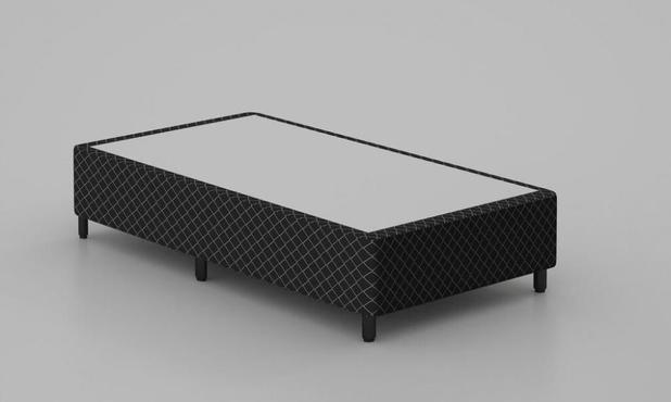 Base Box Solteiro Universal 88x188x25 Preto Plumatex - Plumatex colchões Menor preço em Base Box Solteiro Universal 88x188x25 Preto Plumatex - Plumatex colchões