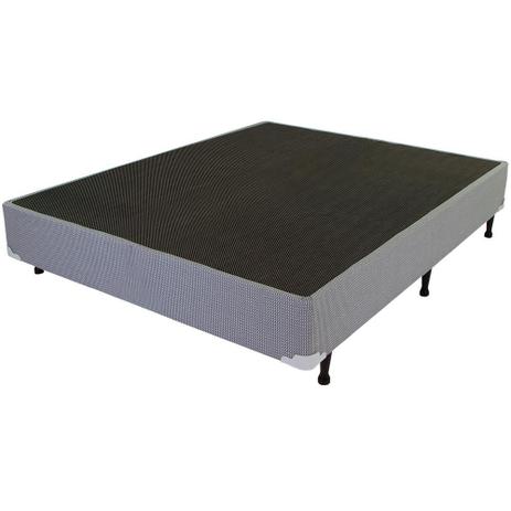 Base Cama Box Casal New Maxi Luckspuma 138x188x30 Cinza Menor preço em Base Cama Box Casal New Maxi Luckspuma 138x188x30 Cinza