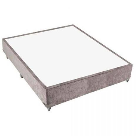 Base Cama Box Casal Plumatex Sealy Miami, Branca e Cinza, 50551604.081 Menor preço em Base Cama Box Casal Plumatex Sealy Miami, Branca e Cinza, 50551604.081