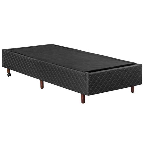 Base Cama Box Solteiro 88cm Versátil Preto - StarBox Menor preço em Base Cama Box Solteiro 88cm Versátil Preto - StarBox