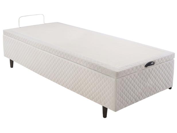 Base Cama Box Solteiro 88x188cm com Baú - Herval MH 1449 Menor preço em Base Cama Box Solteiro 88x188cm com Baú - Herval MH 1449