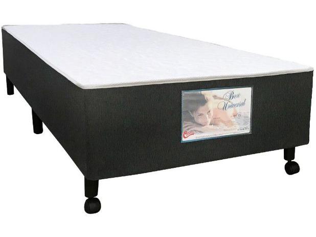 Base Cama Box Solteiro Castor - 40cm de Altura Confort