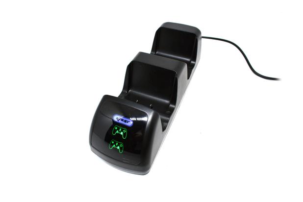 Menor preço em Base Carregadora xbox One Knup KP-5139 Para 2 Controles + 02 Baterias Preto