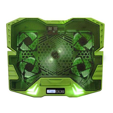 Base Cooler Gamer Verde para Notebook Warrior com Led Multilaser AC292 Menor preço em Base Cooler Gamer Verde para Notebook Warrior com Led Multilaser AC292