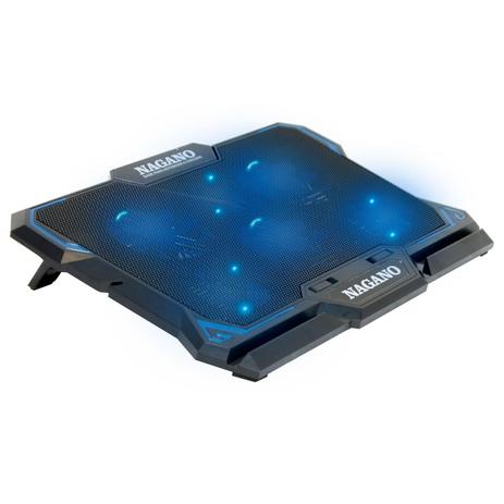 Base Cooler Pad com 6 Coolers Notebook Laptop - Nagano Menor preço em Base Cooler Pad com 6 Coolers Notebook Laptop - Nagano