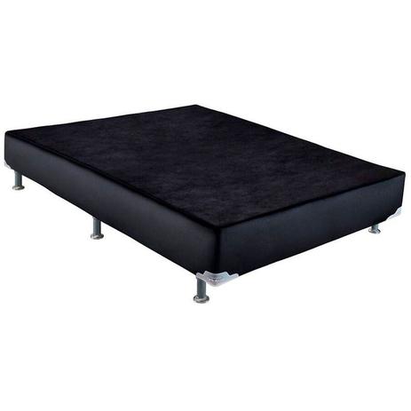 Base Courino Preto Casal 23x138x188cm - Ortobom é boa?