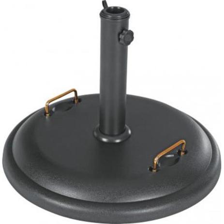 Base de 25 kg para ombrelones a partir de 1,8m de diâmetro ou maiores - Tramontina Menor preço em Base de 25 kg para ombrelones a partir de 1,8m de diâmetro ou maiores - Tramontina