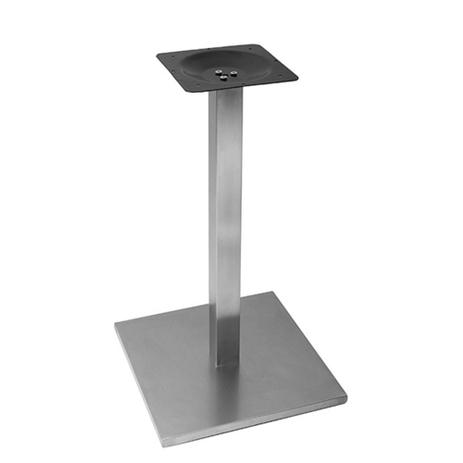 Base de mesa or 2201 quadrada inox - Or design Menor preço em Base de mesa or 2201 quadrada inox - Or design