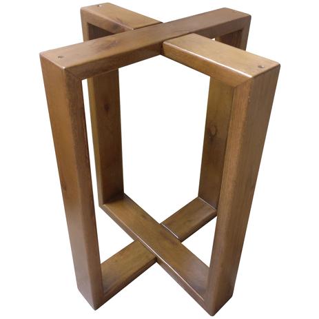 Base de Mesa Sala Jantar Casa Amêndoa 8050 Madeira 60x60cm - Ambiente Decor é boa?