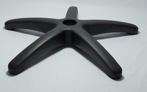Base Estrela Nylon Cadeira Escritório Giratória sem rodizio - Frisokar Menor preço em Base Estrela Nylon Cadeira Escritório Giratória sem rodizio - Frisokar