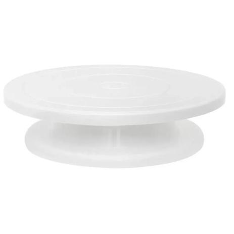 Base Giratória Bailarina Bolos e Tortas - KeHome Menor preço em Base Giratória Bailarina Bolos e Tortas - KeHome