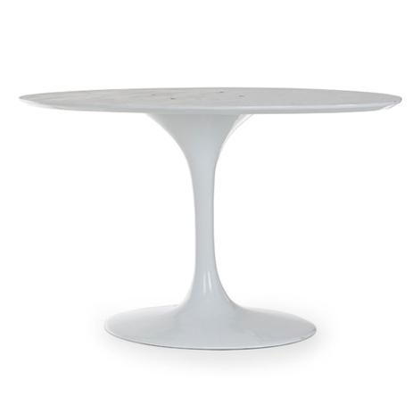 Menor preço em Base Mesa Saarinen Tulip Jantar para tampo de 160x90cm Branca - Mg saarinen