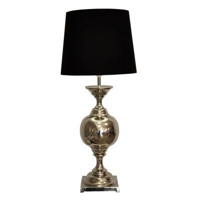 Base p/abajur anni 21cmx70cmh 1xe27 - cromado - Bella iluminação Menor preço em Base p/abajur anni 21cmx70cmh 1xe27 - cromado - Bella iluminação