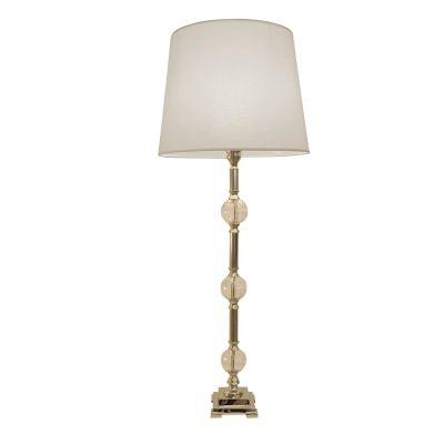 Base p/abajur katni 14cmx78cmh 1xe27 - tr/cr - Bella iluminação Menor preço em Base p/abajur katni 14cmx78cmh 1xe27 - tr/cr - Bella iluminação